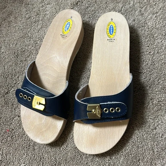 Dr Scholl’s wood slide sandals - Picture 3 of 13